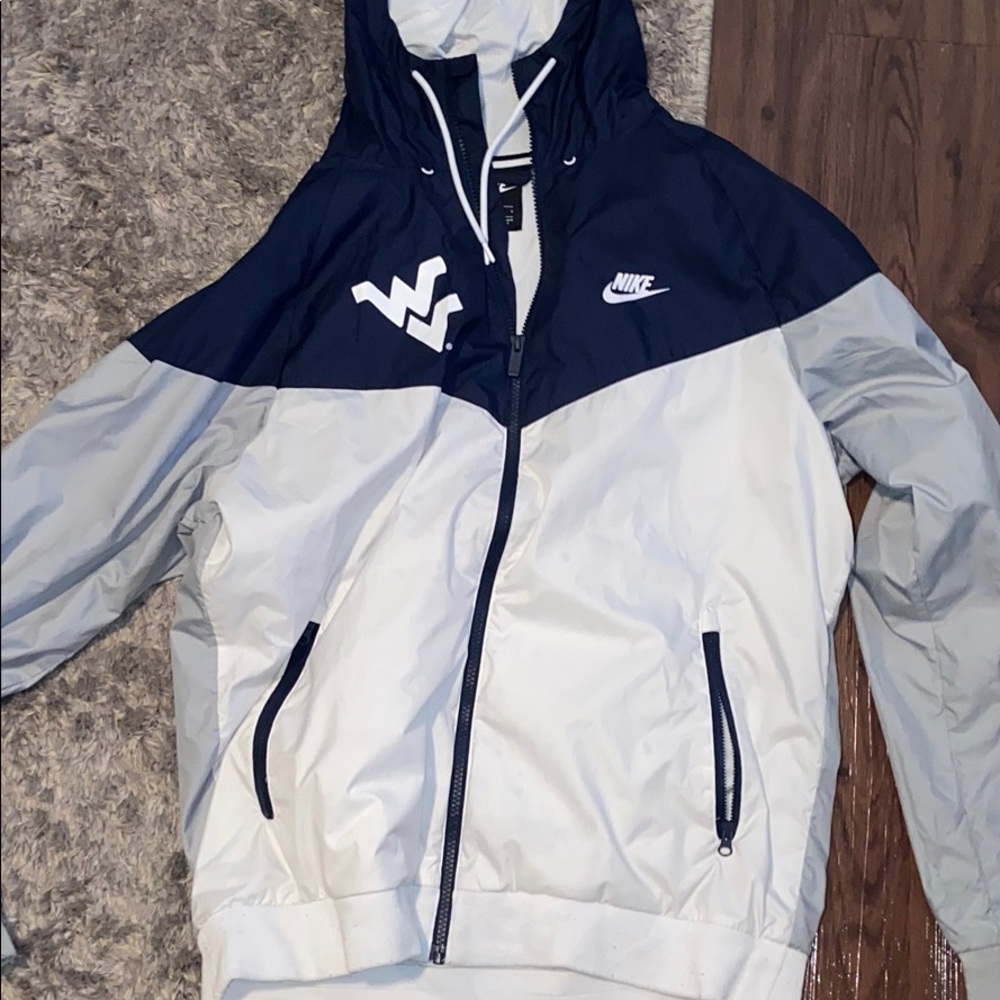 WVU nike windbreaker jacket